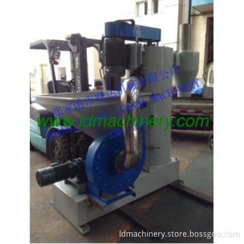 PET flakes vertical dewater